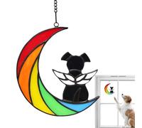 Acrílico Dog Memorial - Regalo de recuerdo manchado para la pérdida de mascotas | Simpatía adorno para recuerdo para amantes de los perros, tributo decorativo para el hogar, dueños de mascotas de duel