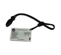 Acrílico Espejo de Señales de Supervivencia para Camping y Emergencia | Transmisión Óptica 100 Kilómetros, Función de Puntería, Comunicación a Distancia, Gris Claro