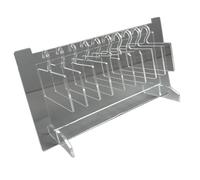 Acrílico Nail Hill -Splay Stand Clear Organizer para el Organizador de Escritorio Técnico de Uñas con Muestras para el Salón de Uñas (S)