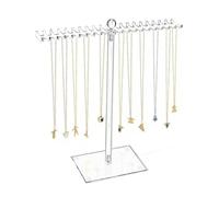 Acrílico Soporte para joyas,Colgador Collares,Organizador Joyas,Organizador Collares,Expositor Pendientes,para Collares,Brazaletes,Anillos,Relojes y Pendientes