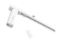 ACRIMO Riel de Cortina Motorizado con Control Remoto, Mando a Distancia, Largo hasta 6 metros (Enchufe EU)