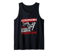 Acrofobia Miedo A Las Alturas Vértigo Camiseta sin Mangas
