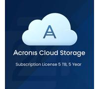Acronis Cloud Storage Subscription License 5 TB, 5 Year