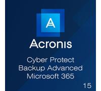 Acronis Cyber Backup Advanced Microsoft 365 5 Dispositivos Renovación 1 Año