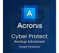 Acronis Cyber Protect - Backup Advanced Google Workspace 5 Años Renovación 5 User