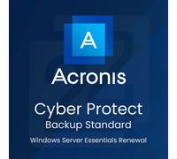 Acronis Cyber Protect - Backup Standard Windows Server Essentials Renewal 3 Años