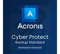 Acronis Cyber Protect - Backup Standard Workstation Renewal 1 Año