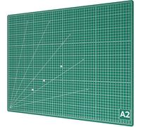 ACROPAQ A2 La tabla de corte - auto-reparable, A2 60 x 45 cm, 5 capas de protección para tus muebles, con cuadrículas en ambos lados y marcas de ángulo - tabla de manualidades, tabla de corte