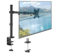 ACROPAQ Brazo Monitor - para 13-32 Pulgadas, Giratorio 360º, Montaje rápido, Ángulo y Altura Ajustables - Monitor Arm, Soporte Monitor, Soporte Pantalla Ordenador - Negro