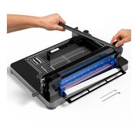 ACROPAQ - Guillotina de Papel Profesional, Cortador de Papel Para 400 Hojas, Con Rejilla Para Corte de Precisión, Cizalla Papel - Guillotina Formato A4