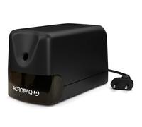 ACROPAQ Sacapuntas electrico - Profesional, Para lápices de hasta 8 mm de diámetro, Afilado rápido, Para oficinas y escuelas - Sacapuntas con Deposito, Afilalapices