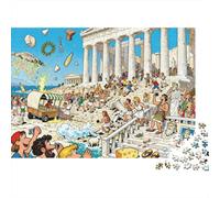 Acropolis Atenas Antigua Anarquía Puzzle De Madera Impermeable DIY Puzzles De 1000 Piezas para Adultos Imposible Rompecabezas Juegos Educativos