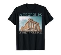 Acrópolis De Atenas Grecia Monumento Histórico Recuerdo Camiseta