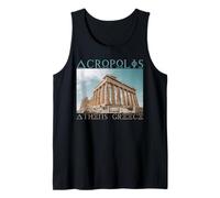 Acrópolis De Atenas Grecia Monumento Histórico Recuerdo Camiseta sin Mangas