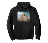Acrópolis De Atenas Grecia Monumento Histórico Recuerdo Sudadera con Capucha