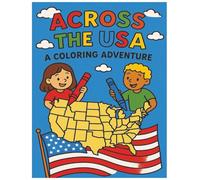 ACROSS THE USA: A Coloring Adventure
