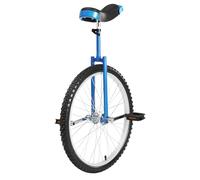 ACROSSPART Monociclo independiente, monociclo de altura regulable para niños con sillín ergonómico para principiantes y profesionales, unisex (azul, 24 pulgadas)