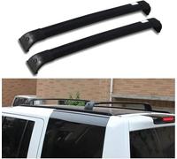 ACRUZ 2pcs Aluminium Car Roof Rack Bars para Discovery 3 Discovery 4 LR3 LR4 2003-2016, Country Barras Laterales rieles Cruzados portaequipajes