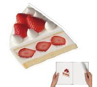 Acryl Lesezeichen Lebensmittel Motiv Transparent Farbig - Niedliche Buchseitenmarkierung Für Schule Bibliothek Studium | Cartoon Seitentag Geschenk Für Frauen Mädchen Teenager Lehrer Party 10g