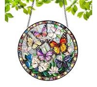 Acryl-Sonnenfänger Im Puzzle-Design - 20cm Romantische Fensterdeko Mit Kette Für Garten, Balkon & Wohnzimmer | Einzigartiges Puzzle-Ornament Als Geschenk Zu Muttertag & Geburtstag | 80g Leicht