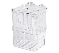 Acrylic Aquarium Breeder Box - Transparent Isolation Incubator Tank, Sizes Small Medium Large, Handles, Scale Plate, Fry Nursery For Fish | Hatchery Container For Betta Guppy Shrimp Mater