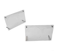 Acrylic CD Holder Stand 2-Pack Clear Album Display | para crystal clear acrylic, holds standard CDs, 2-pack value set, sleek modern look, dust resistant