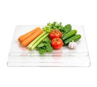 Acrylic Cutting Board - Anti Slip Clear Kitchen Chopping Board, Meal Prep | Acrylic Cutting Board, Anti Slip Clear Chopping Board, Countertop Meal Prep Tool, Kitchen Cutting Board For Vegetables Meat