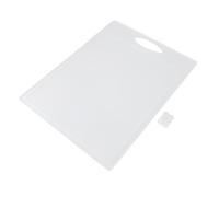 Acrylic Cutting Board for Kitchen Countertops | Reversible Non - Slip Chopping Board for Fruits/Vegetables/Meat | 40x30cm Clear Counter Protector with Drain Groove
