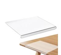 Acrylic Cutting Board With Counter Lip, Non-Slip Transparent Chopping Board, Acrylic Vegetable Chopping Board, Counter Cutting Board for Kitchen Use, Kitchen Cutting Board With Lip