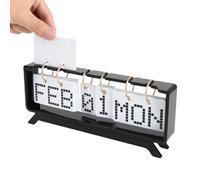 Acrylic Daily Calendar, Standing Desktop Calendar, Monthly Date Display, Weekday Calendar Decor, Unique Desktop Decor, 22,5 x 3 x 7,5 cm, / 8,86 x 1.18 x 2.95 in, Stylish Daily Calendar for Home