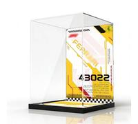 Acrylic Display Case for Lego 43022 Ferrari Team HP Lewis Hamilton Helmet Clear Storage Box Compatible con Lego 43022 (solo caja, no modelo)