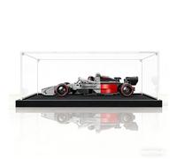 Acrylic Display Case for Lego 77259 F1 Team R26 Speed Car Model Display Box, dustproof Clear Storage Box compatible con Lego 77259 (solo caja, no modelo) (negro)