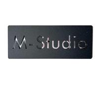 Acrylic Door Plate Customized 3D House Number Letter Family Name For Home Apartment Hotel Restaurant Office Villa Cafe Bar(Black Silver,20x8cm)