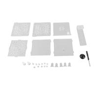 Acrylic Fish Tank Isolation Box | Adjustable Aquarium Hatchery/Breeding Box | Transparent Fish Holder with Suction Cups | 3 Sizes for Fry/Sick Fish (10CM*10CM*10CM)