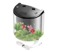 Acrylic Fish Tank Transparent Clear Aquarium Fish Bowl Water Pump Container