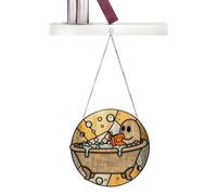 Acrylic Ghost Decoration - Acrylic Ghost Decoratio.n - 20 cm Acry.LIC Reading Ornament for Indoor and Outdoor Decor Front Door Bedroom Living Room Country House Hotel Timeless Charm