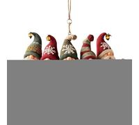 Acrylic GNOME Ornament,2D Cute Acrylic Decorations - GNOME Christmas Pendants - for Winter Gardening Indoor Thanksgiving Birthday Party Offices Room Dormitory Vacation