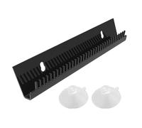 Acrylic Hair Extension Holder - Wall Mount Hair Display, Extension Storage Rack, Suction Cup Mounted Organizer | Salon and Home Hanger for Wigs Color Samples Styling Accessories