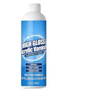 Acrylic Paint Clear Coat - 120ml High Gloss Protective packer Varnish