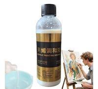 Acrylic Paint Thinner Medium, 100 ml Fluid Blending Solution, Art Supply Color Mixing Use, Paleta Preparation Painting Tool, Artists Students Miniatures Models Crafts Hobby Project Accessory