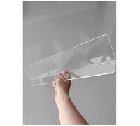 Acrylic partition Countertop Extension Board, L-shaped baffle Kitchen Gap Barrier,Narrow Gap Filler Extention Plate, Counter Range Gap Cover Board for Kitchen Bathroom, shoe cabinet(40x4x6cm)