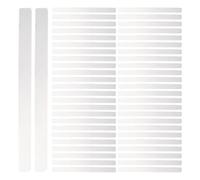 Acrylic Plant Label Sign - 50 Pcs Pot Clear Blank Ground Identifier Tag Acrylic Outdoor Labels Markers | 4.72x0.39 inches Garden Plant Markers, Garden Labels Identification Label