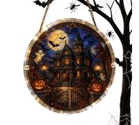 Acrylic Puzzle Sun Catcher - Halloween Ghost DIY Window Hanging Ornament