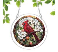 Acrylic Puzzle Suncatcher - 2D Window Ornament Bird Butterfly Bee Design, Decorative Sun Catching Panel, Vibrant Light Refraction Art Piece | Nature Inspired Wall Decor,for Adults Apartment
