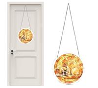 Acrylic Puzzles Suncatcher, Acrylic Suncatcher Wall Hanging, Acryliic Puzzles For Doors Garden, Puzzle Type Animal Ornaments For Tree Mom Grandma Lady Man Birthday Door Garden Car Balcony