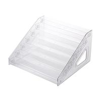 Acrylic Riser, Perfume Display Shelf, Large Capacity with 7 Tier Multipurpose Rack, Storage Stand Risers for Personal Collections, Business Products, Makeup Organization, Color Transparent