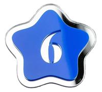 Acrylic Self-Adhesive 3D Hollow Table Number Plates Multiple Shapes Numbers 1-30(Stars-1-10)
