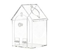 Acrylic Spider Habitat - Escape Proof Enclosure, Aislamiento Tank, Estructura transparente duradera | Indoor Home Setup Family Friends Small Pets Reptiles Animals Containment Tool for Exotic Hobbyists
