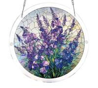 Acrylic Sun Catcher Puzzle - 3D Acrylic Flower Home Decor, Sun Catcher Craft with Prism Effects, Floral Window Art with Light Catching Petals, Vibrant Decorative Ornament for Spring Holiday Home Decor