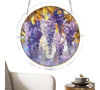 Acrylic Sun Catcher Puzzle - 3D Acrylic Flower Home Decor, Sun Catcher Craft with Prism Effects, Floral Window Art with Light Catching Petals, Vibrant Decorative Ornament for Spring Holiday Home Decor